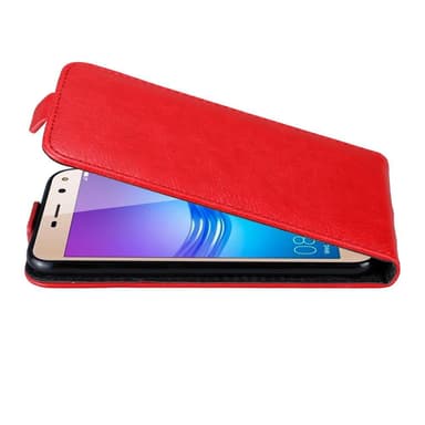 Huawei Y5 2017 / Y6 2017 Flipfodral Skal (Röd)