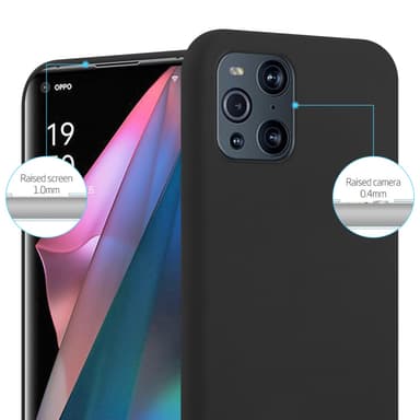 Skal Oppo FIND X3 PRO Fodral Case (Svart)