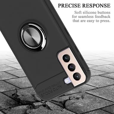 Samsung Galaxy S21 PLUS Skal Fodral Case (Svart)