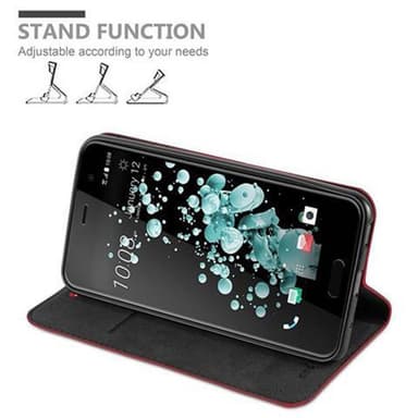 HTC U PLAY Skal Fodral Case (Röd)