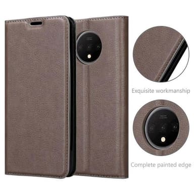 OnePlus 7T Skal Fodral Case (Brun)