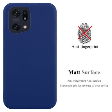Skal Oppo FIND X5 PRO Fodral Case (Blå)