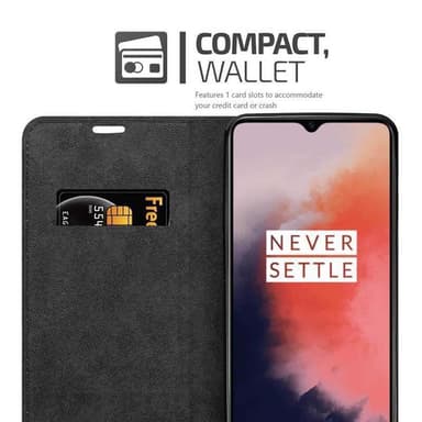 OnePlus 7T Skal Fodral Case (Brun)