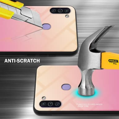 Samsung Galaxy A11 / M11 Skal Fodral Case (Svart)