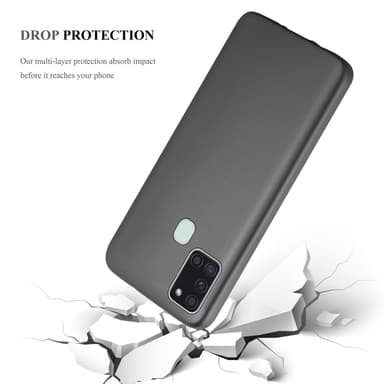Skal Samsung Galaxy A21s Fodral Case (Grå)
