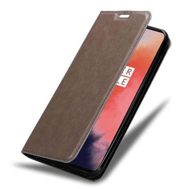 OnePlus 7T Skal Fodral Case (Brun)