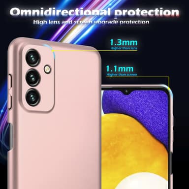 Samsung Galaxy A13 5G Skal Fodral Case (Rosa)