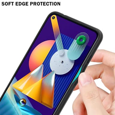 Samsung Galaxy A11 / M11 Skal Fodral Case (Svart)