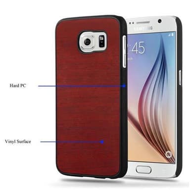 Samsung Galaxy S6 Skal Fodral Case (Röd)