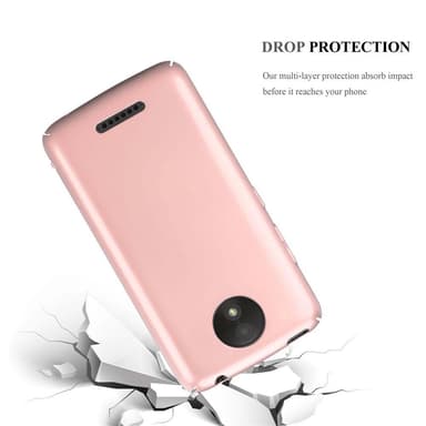 Motorola MOTO C PLUS Skal Fodral Case (Rosa)