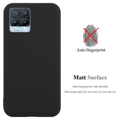 Skal Realme 8 4G / 8 PRO Fodral Case (Svart)