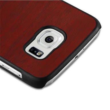 Samsung Galaxy S6 Skal Fodral Case (Röd)