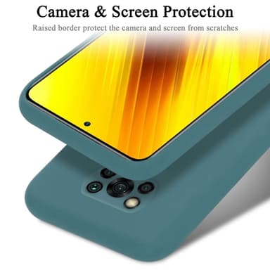 Xiaomi POCO X3 NFC Skal Fodral Case (Grön)