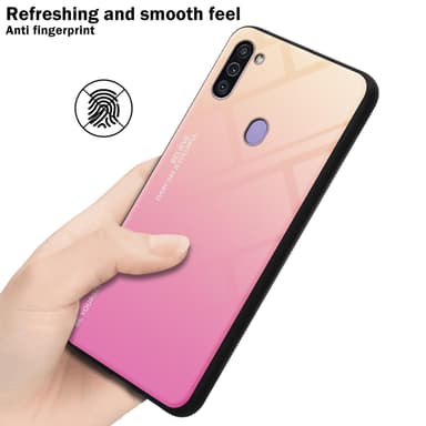 Samsung Galaxy A11 / M11 Skal Fodral Case (Svart)