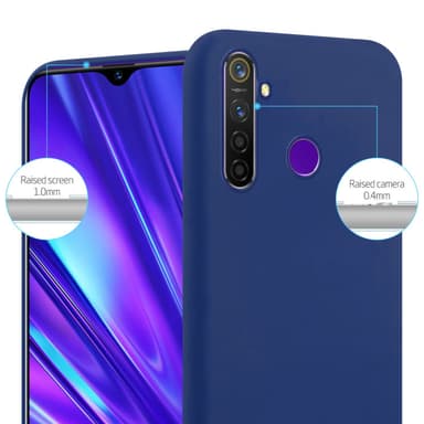 Skal Realme 5 / 5i / 6i / C3 Fodral Case (Blå)
