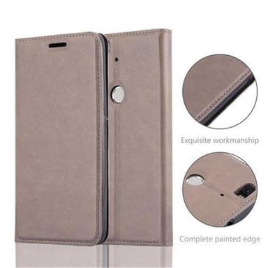 Huawei Google NEXUS 6P Skal Fodral Case (Brun)