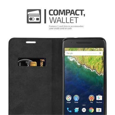 Huawei Google NEXUS 6P Skal Fodral Case (Brun)
