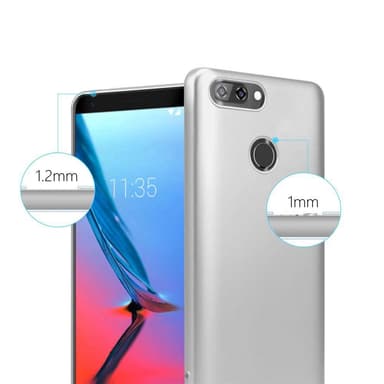 Skal ZTE Blade V9 Fodral Case (Silver)