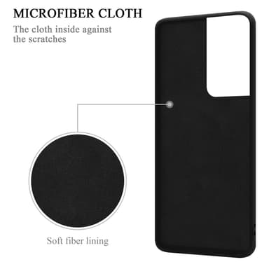 Skal Samsung Galaxy S21 ULTRA Fodral Case (Svart)