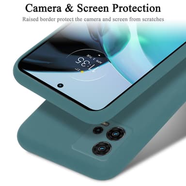 Motorola MOTO G72 Skal Fodral Case (Grön)