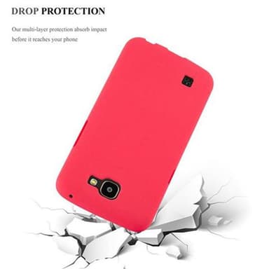 Skal LG K4 2016 Fodral Case (Röd)
