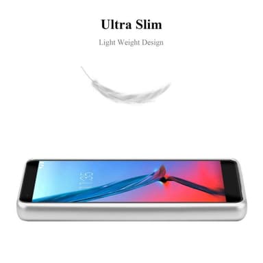 Skal ZTE Blade V9 Fodral Case (Silver)