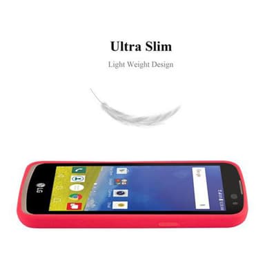 Skal LG K4 2016 Fodral Case (Röd)