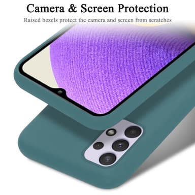 Samsung Galaxy A33 5G Skal Fodral Case (Grön)