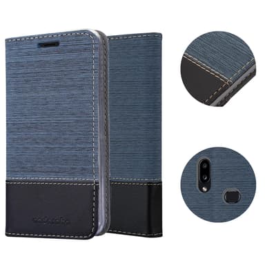 Samsung Galaxy A10s / M01s Plånboksfodral Skal (Blå)