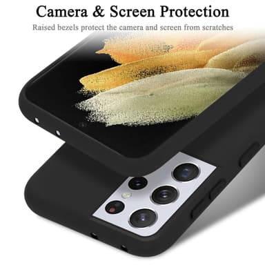 Samsung Galaxy S21 ULTRA Skal Fodral Case (Svart)