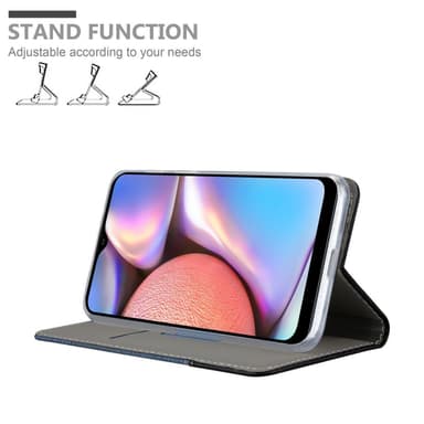Samsung Galaxy A10s / M01s Plånboksfodral Skal (Blå)
