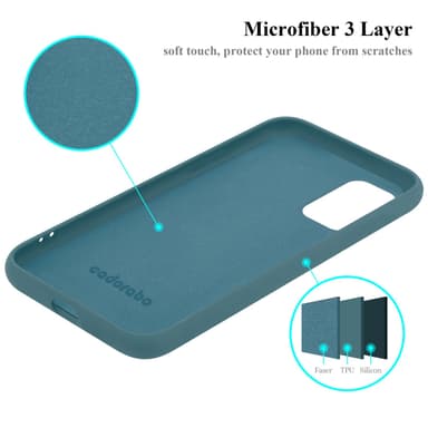 Samsung Galaxy A33 5G Skal Fodral Case (Grön)