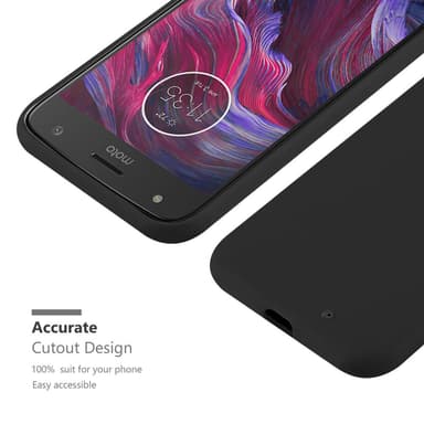 Skal Motorola MOTO X4 Fodral Case (Svart)