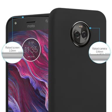Skal Motorola MOTO X4 Fodral Case (Svart)