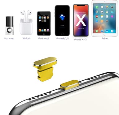 Skyddskåpa för iPhone Dammskyddande plugg