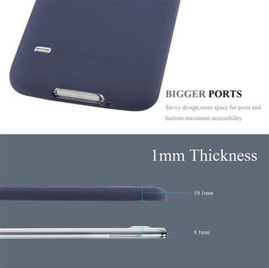 Skal Samsung Galaxy S5 / S5 NEO Fodral Case (Blå)