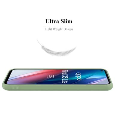 Skal Oppo FIND X3 LITE Fodral Case (Grön)