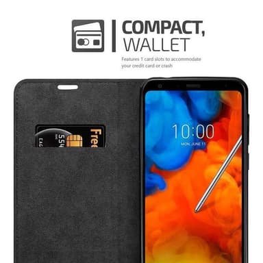 LG Q STYLUS Skal Fodral Case (Brun)