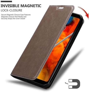 LG Q STYLUS Skal Fodral Case (Brun)