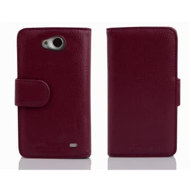 LG L70 (1. SIM) Plånboksfodral Skal (Lila)