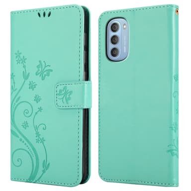 Motorola MOTO G51 5G Plånboksfodral Skal (Turkos)