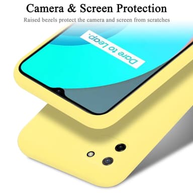 Realme C11 2020 Skal Fodral Case (Gul)