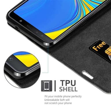 Samsung Galaxy A7 2018 Skal Fodral Case (Brun)