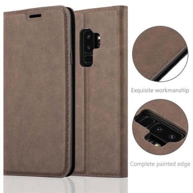 Samsung Galaxy S9 PLUS Skal Fodral Case (Brun)