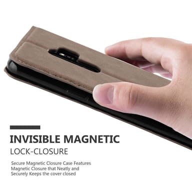 Samsung Galaxy S9 PLUS Skal Fodral Case (Brun)