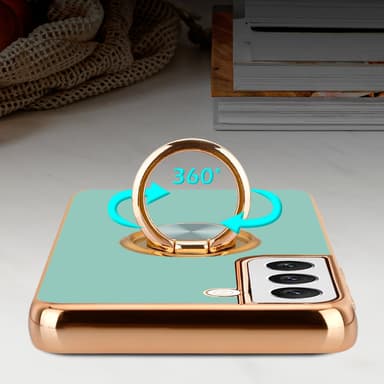 Samsung Galaxy S22 Skal Fodral Case (Turkos)