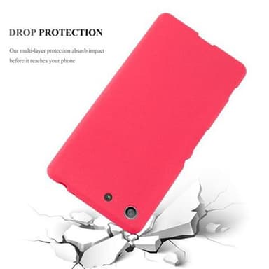 Skal Sony Xperia M5 Fodral Case (Röd)
