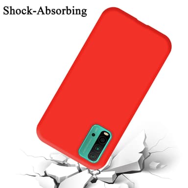 Xiaomi RedMi 9T / POCO M3 Skal Fodral Case (Röd)
