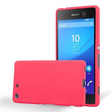 Skal Sony Xperia M5 Fodral Case (Röd)