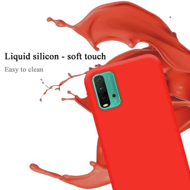 Xiaomi RedMi 9T / POCO M3 Skal Fodral Case (Röd)